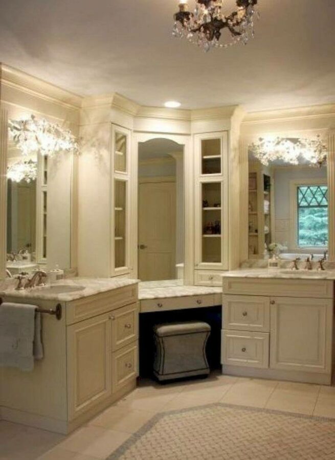 narrow bathroom vanity ideas