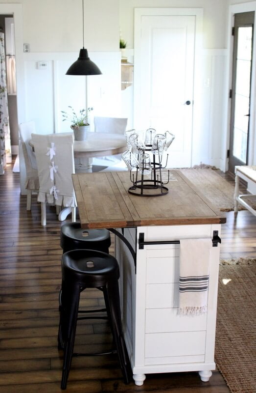small kitchen table extendable