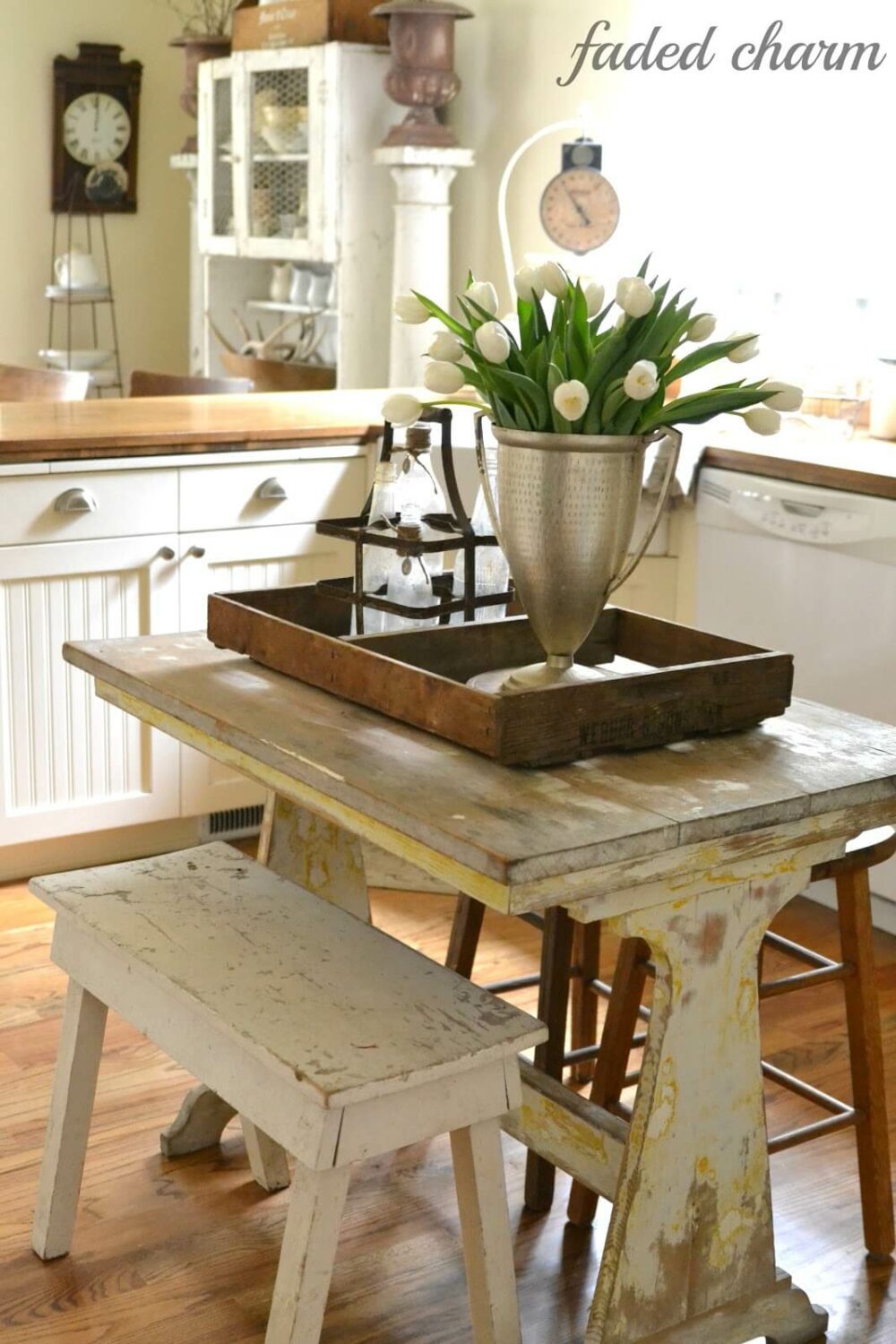 small kitchen table rustic