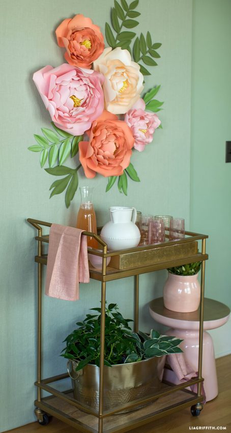 DIY Giant Paper Flowers