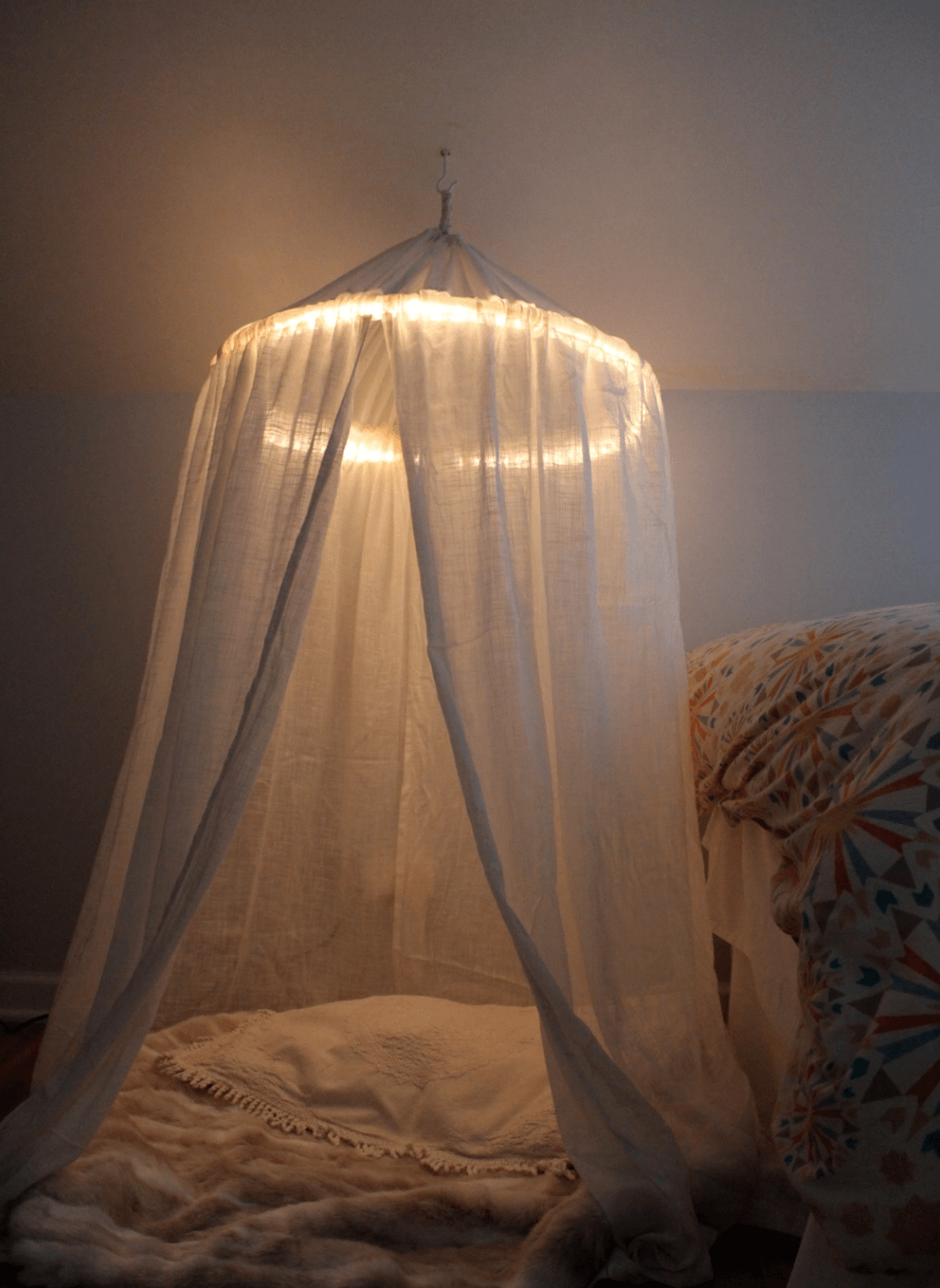 DIY Hula Hoop Canopy