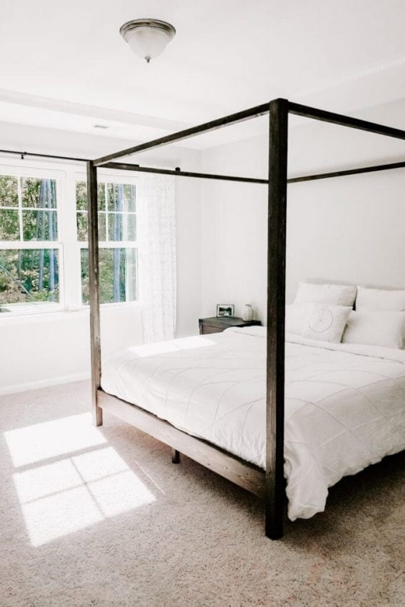 Diy Canopy With Lights Bed