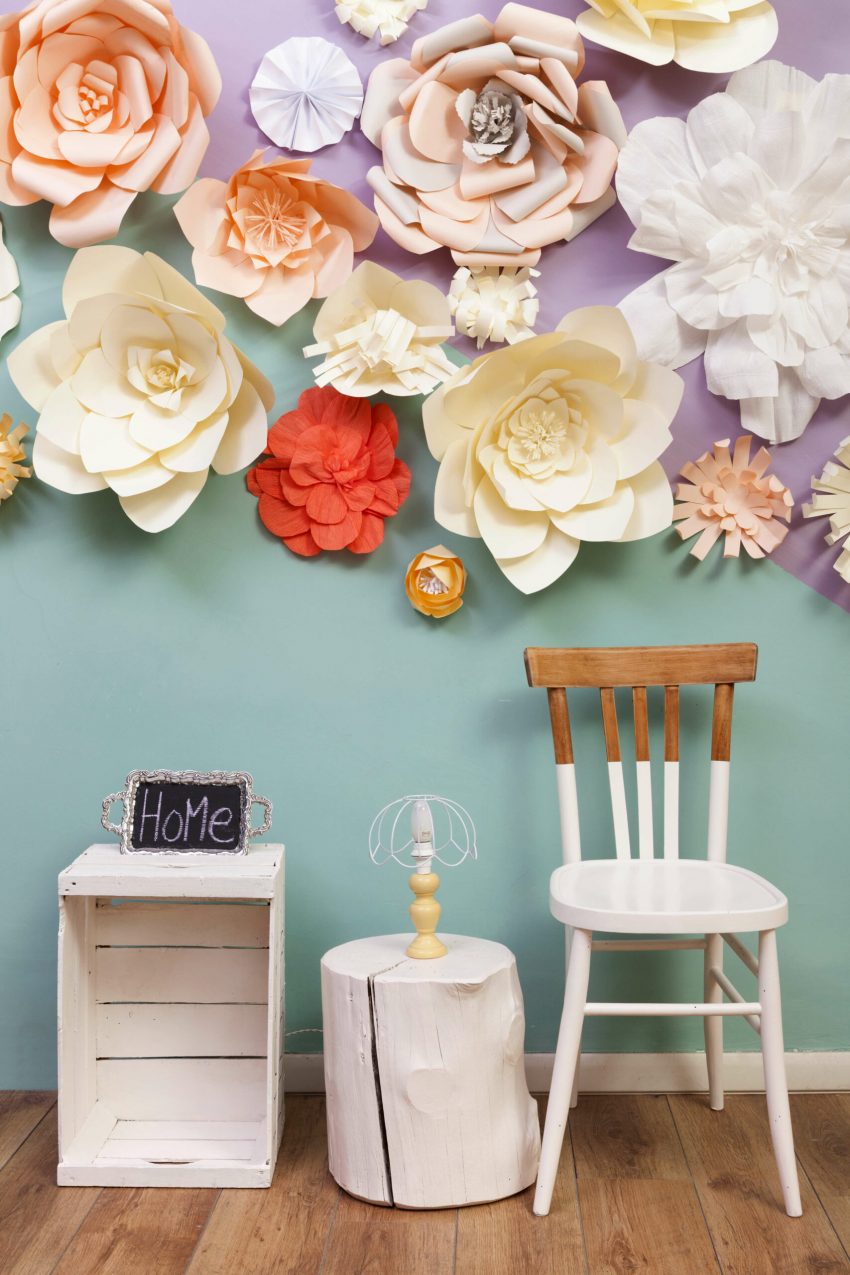 Diy Hang Paper Flowers
