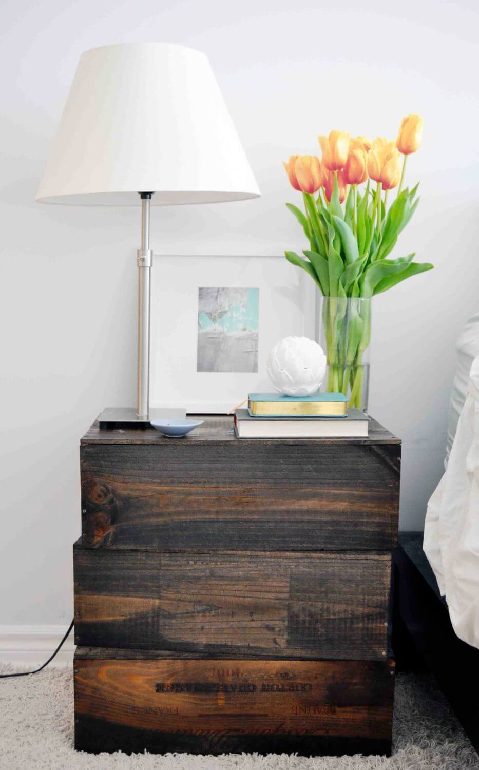 diy nightstand wood