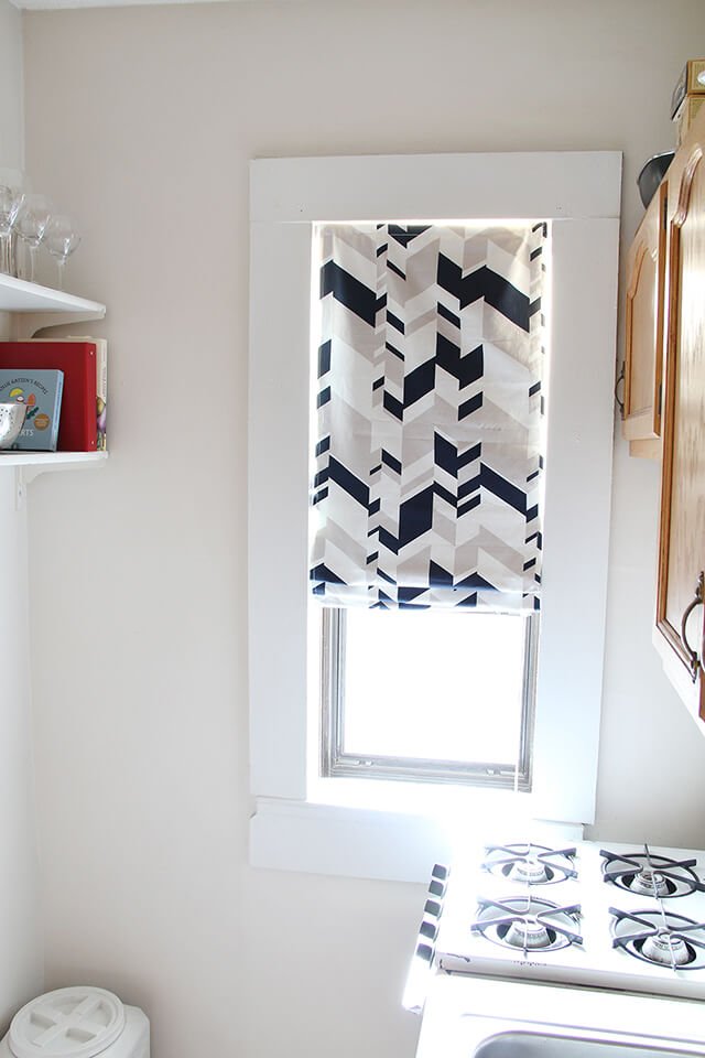 diy roman blackout shades