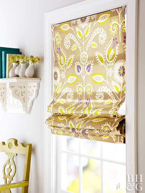 diy roman shades no sew
