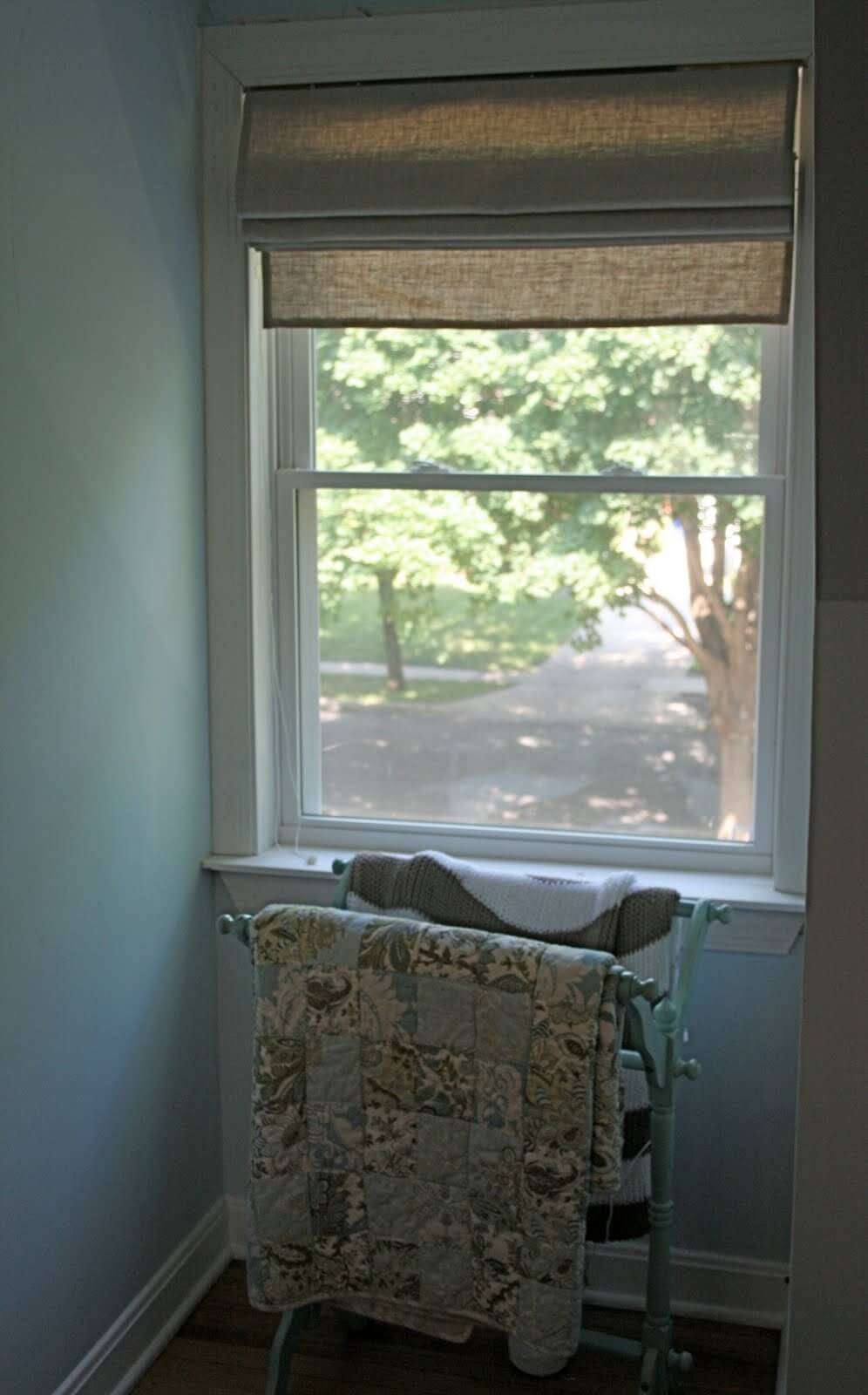 diy roman shades tutorial
