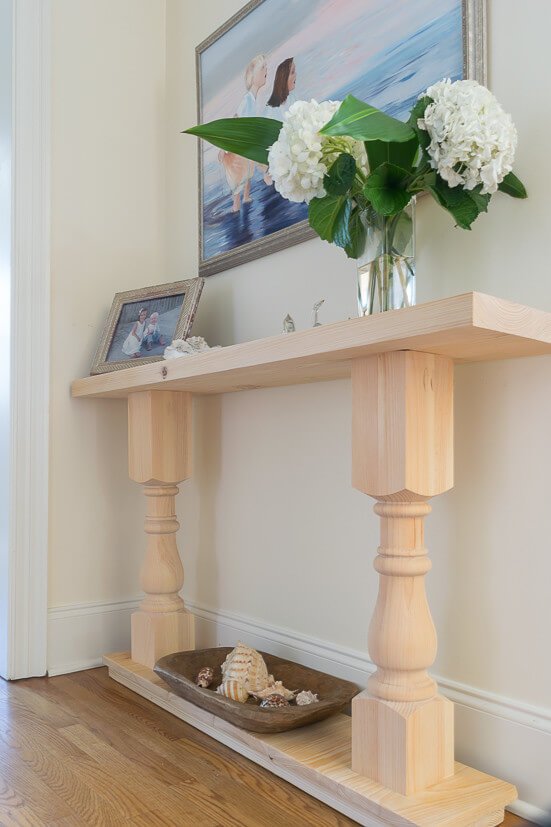 small console table ideas
