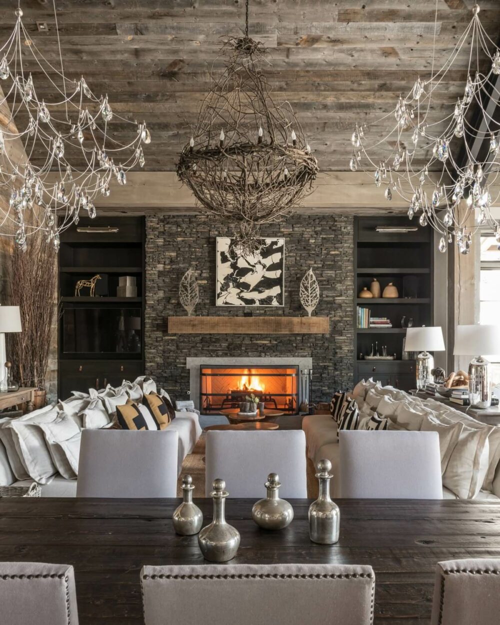 vintage rustic living room ideas