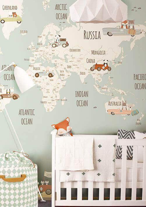 7. Travel Themes for Baby Room Ideas Travel Themes for Baby Room Ideas - Harptimes.com