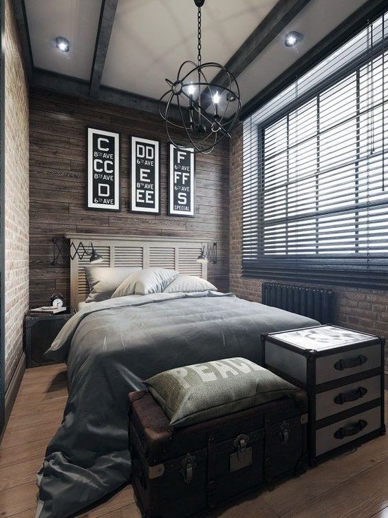 Boys Bedroom Ideas Antique Industrial Charm - Harptimes.com