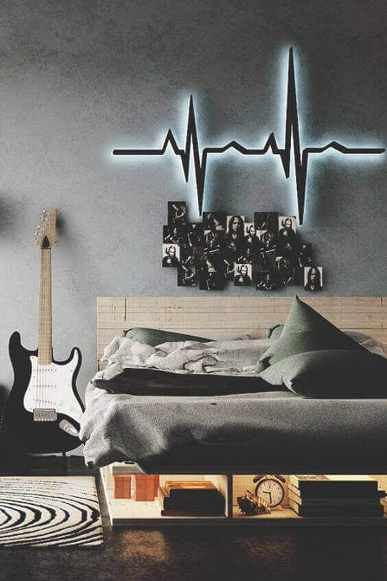 Boys Bedroom Ideas Music Theme - Harptimes.com