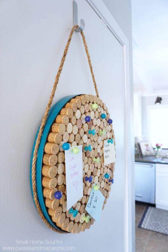 Cork Board Ideas Epic Round Cork Board - Harptimes.com