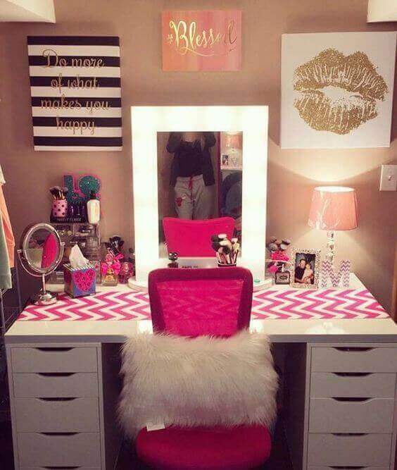 Makeup Room Ideas for Teenagers - Harptimes.com