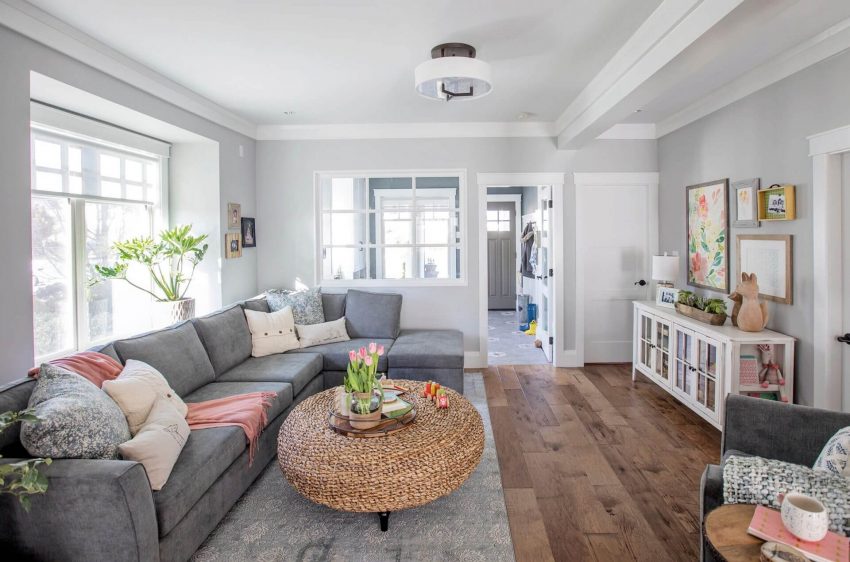 6. Coastal Style Grey Living Room Coastal Style Grey Living Room Ideas