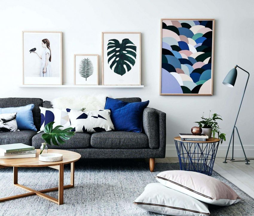 12. Grey and Blue Living Room Ideas Grey and Blue Living Room Ideas