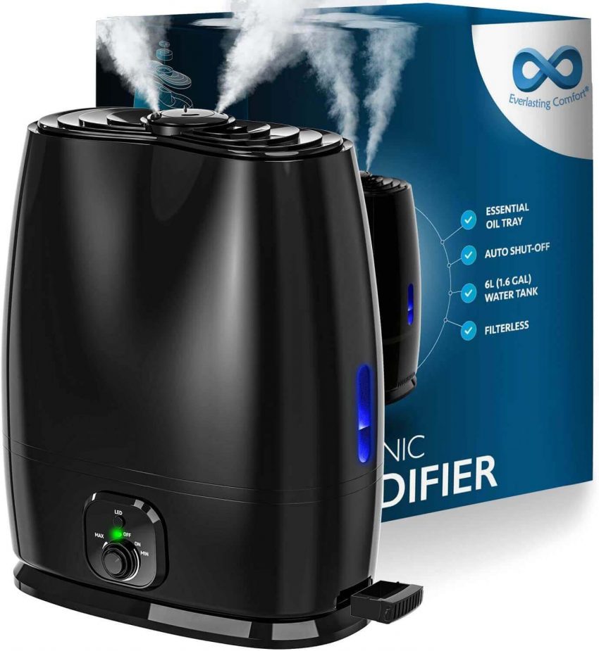 How Homedics Total Comfort Ultrasonic Humidifier Works