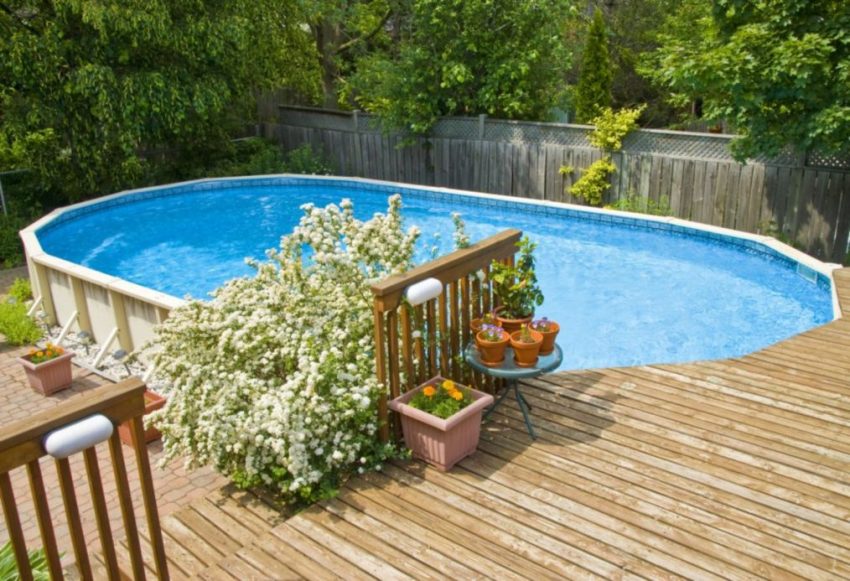 deep above ground pool ideas