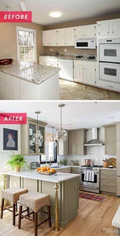 Amazing Small Kitchen Renovation Ideas 19