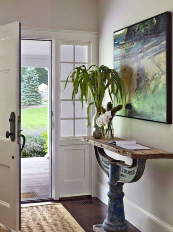 farmhouse entry table ideas