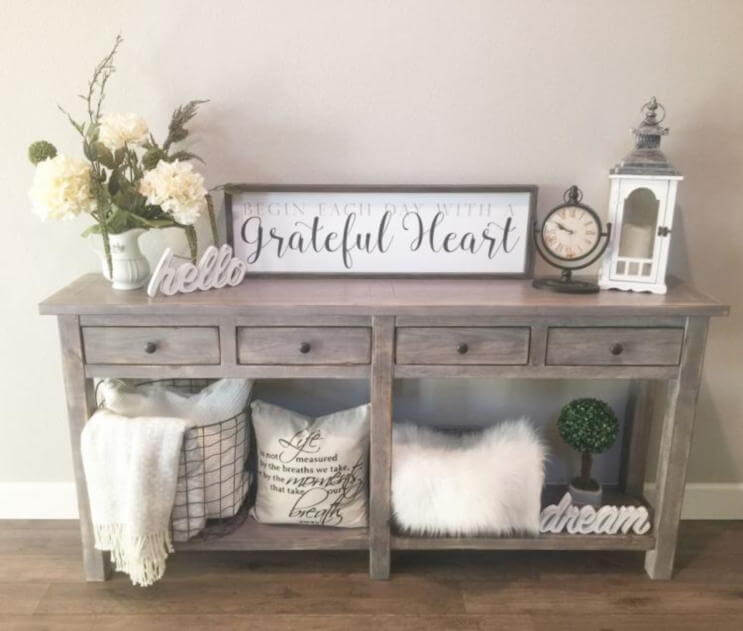 Rustic Farmhouse Living Room Decor Ideas